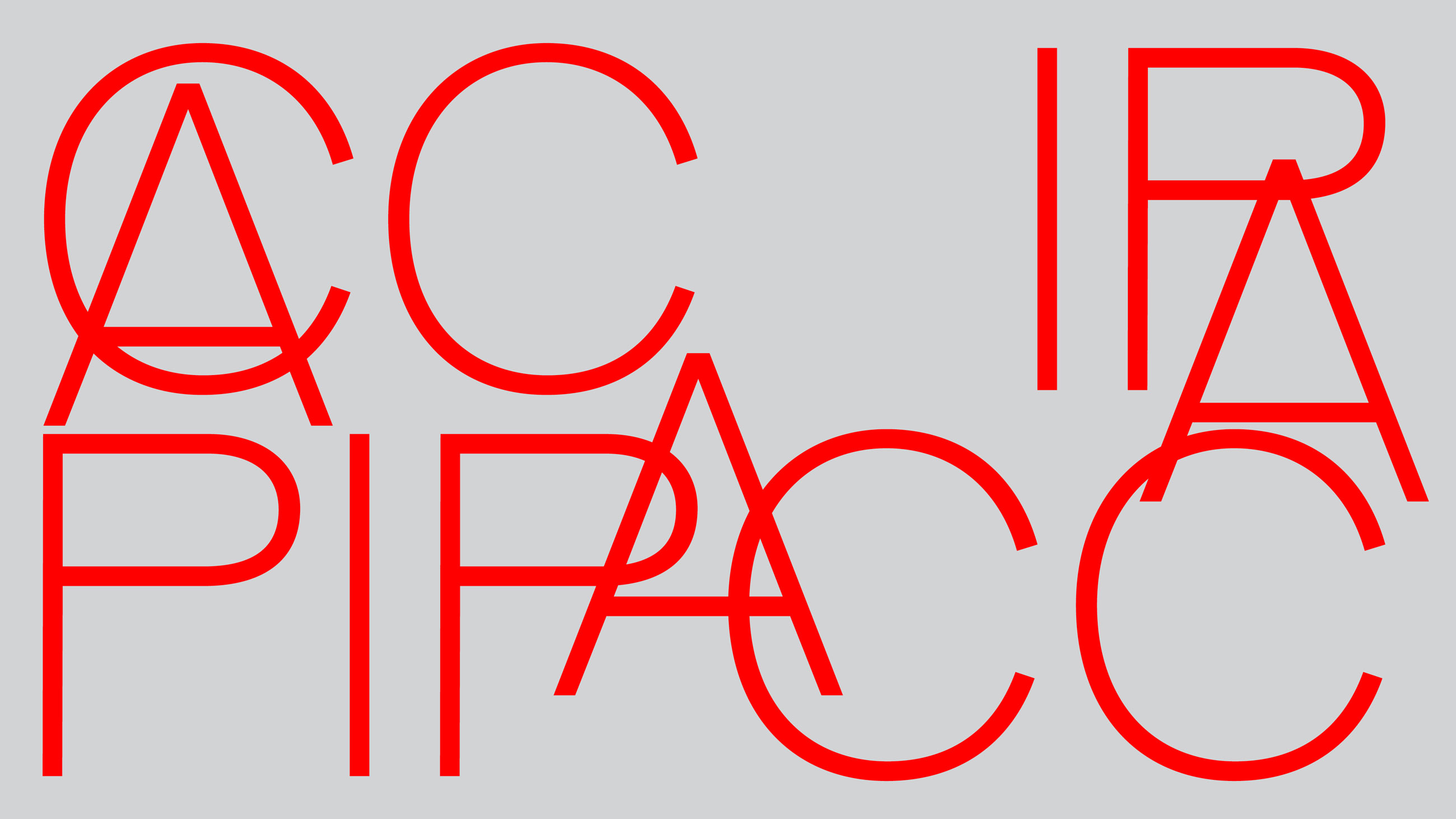 Intergovernmental Panel on Art and Climate Change visual identity designed by Rudy Guedj