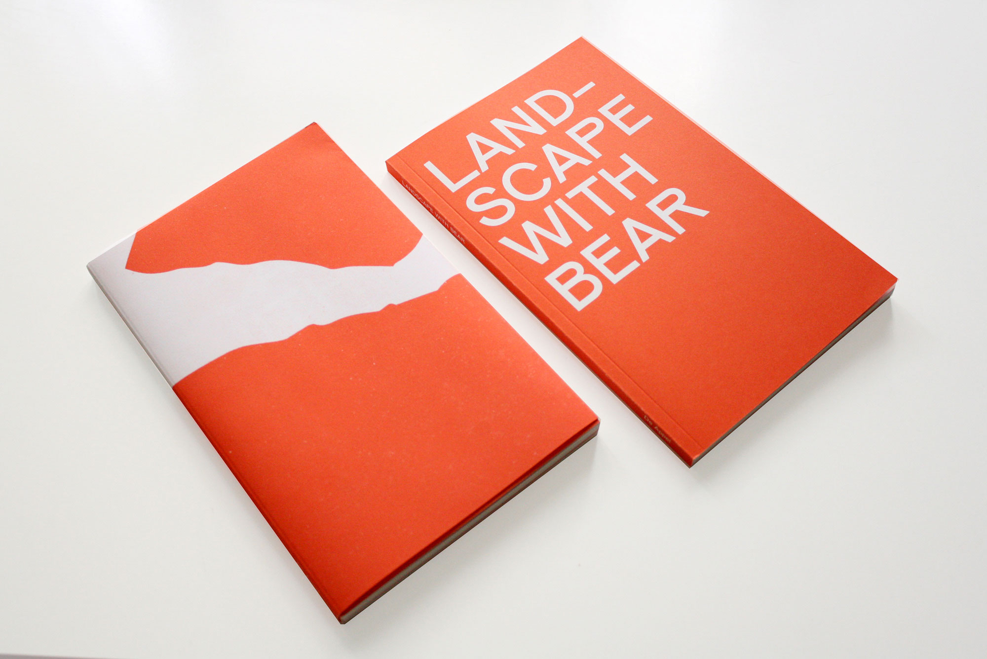 Book Landscape with Bear, published by De Appel, part of the De Appel Curatorial Programme 2018-19