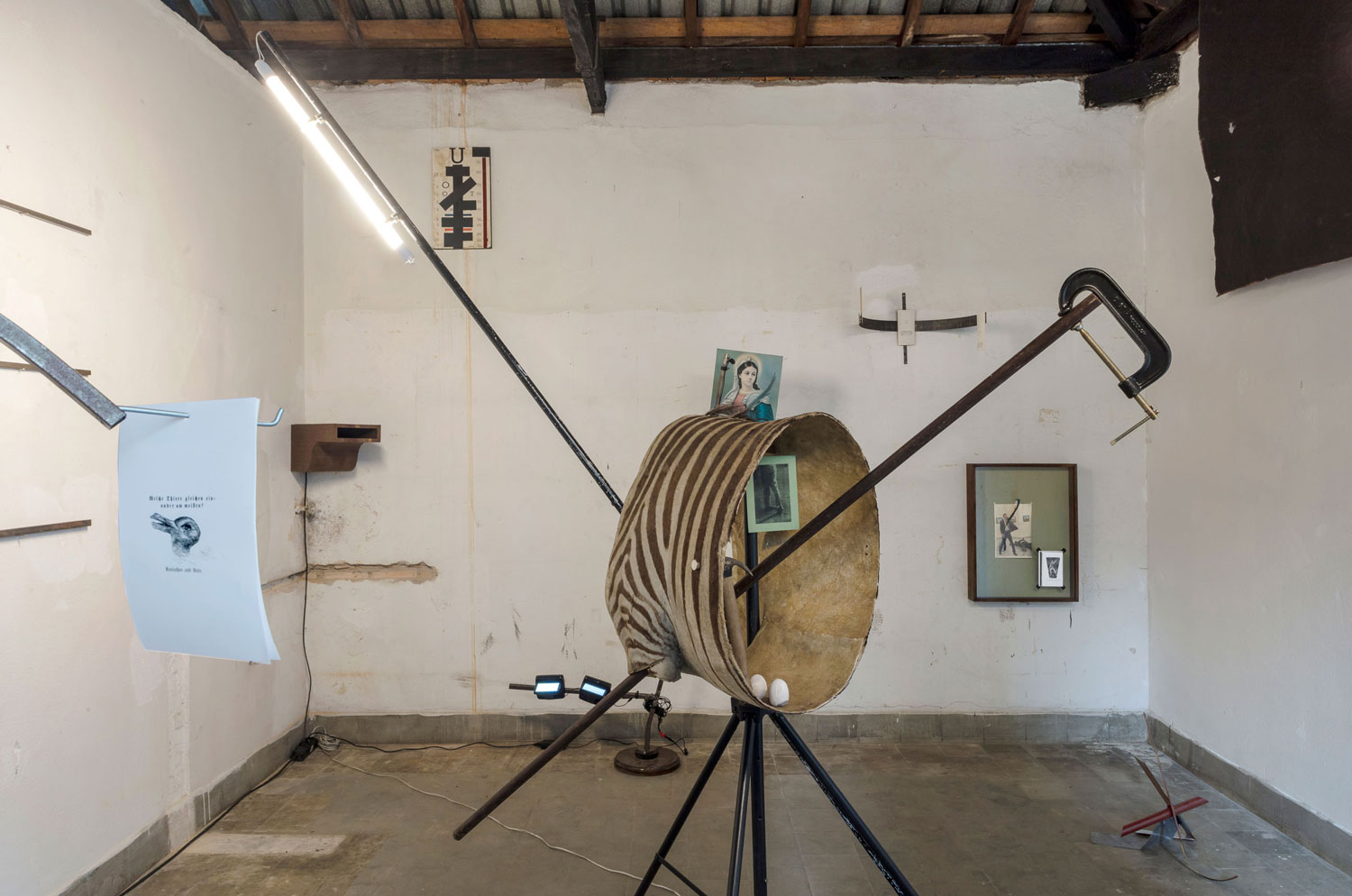 Deyson Gilbert & Leopoldo Ponce, Diagram for Attack, Galeria Jaqueline Martins & museum of the Hospital of the Holy House of Mercy